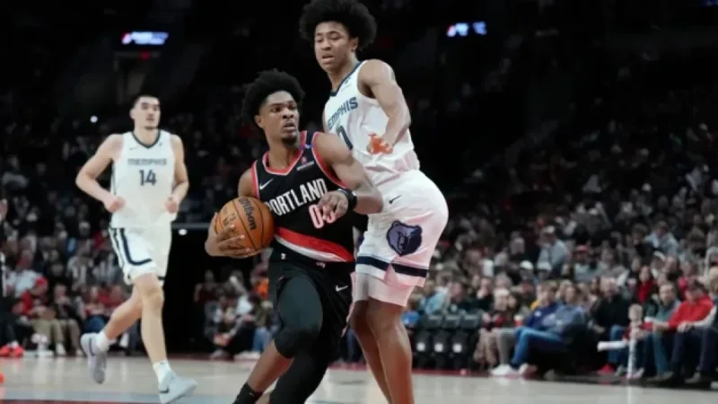 Blazers Welcome Revitalized Grizzlies