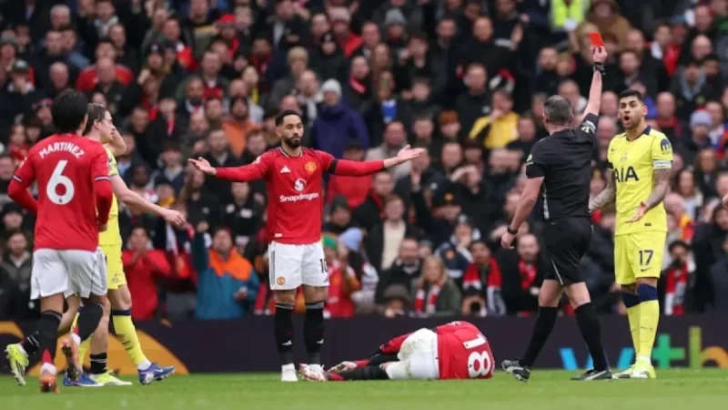 Cristian Romero Receives Red Card: Spurs Defender to Miss Upcoming Matches