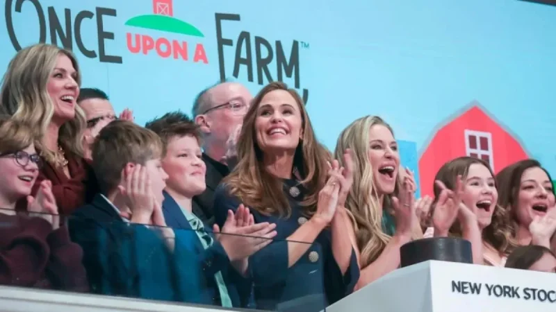 Jennifer Garner’s Once Upon a Farm Surges 17% Post $198 Million IPO