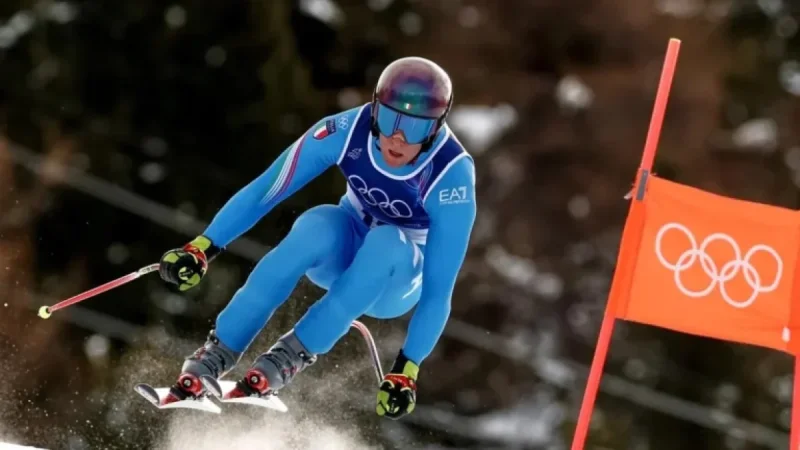 LIVE: Italian Skiers Pursue Medals in Men’s Downhill on Stelvio