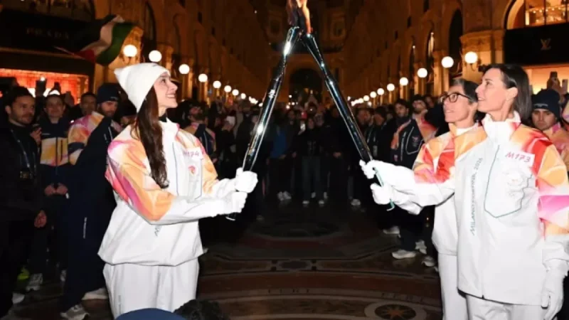 Olympic Torch Relay to Light Up Milan Before February 6th Finale
