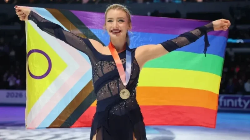 Amber Glenn Champions LGBTQ Rights at the Olympics