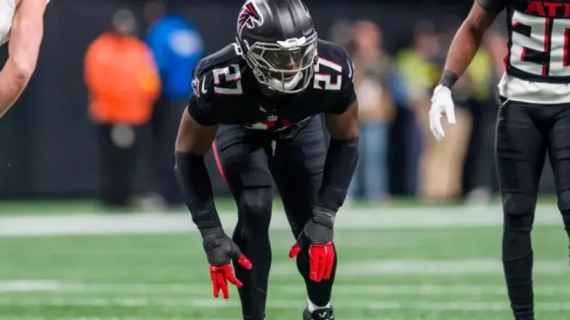 Atlanta Falcons’ James Pearce Arrested in Florida for Battery Charges