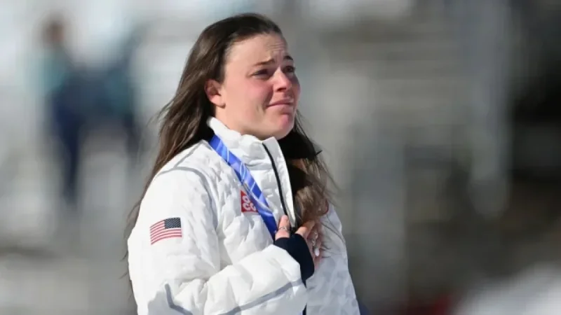 Breezy Johnson Claims Olympic Downhill Gold, Joins Lindsey Vonn as U.S. Champion