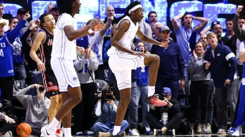 BYU Suffers Fourth Straight Loss in 77-66 Defeat to Houston