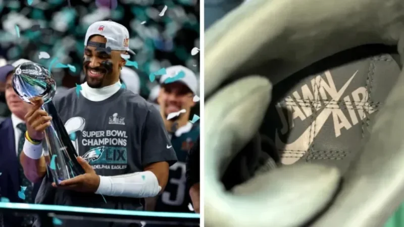Exclusive Air Jordan 11 Crafted for Jalen Hurts After Super Bowl Victory