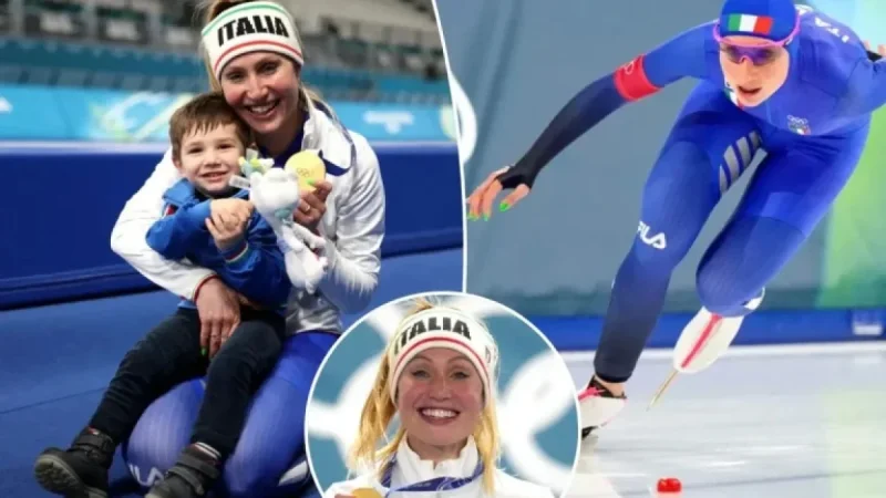 Francesca Lollobrigida Breaks Olympic Speed Skating Record on Her Birthday