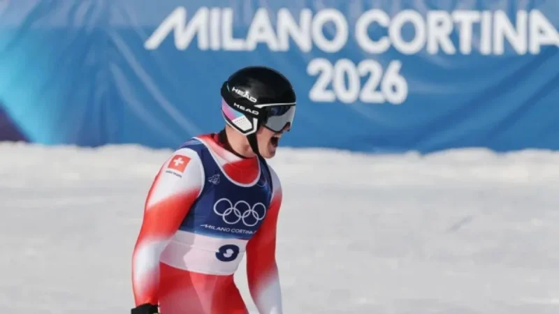 Franjo von Allmen Claims Gold in Olympic Men’s Downhill for Switzerland