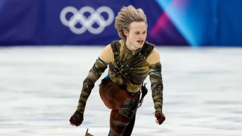 Ilia Malinin Shines in Olympic Debut, Secures Second Place