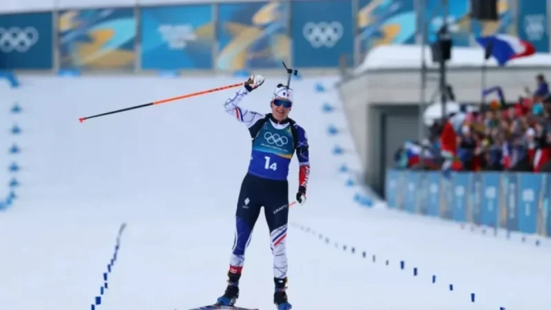 Live Updates: French Team Fights for 2026 Olympic Biathlon Gold