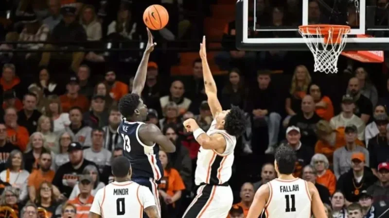 MBB Travels to Oregon State for Saturday Game