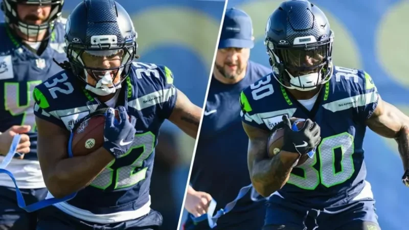 Seahawks Promote Cam Akers, Velus Jones Jr. for Super Bowl LX