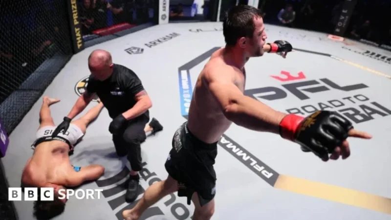 Usman Nurmagomedov Submits Alfie Davis to Retain Lightweight Title at PFL Dubai
