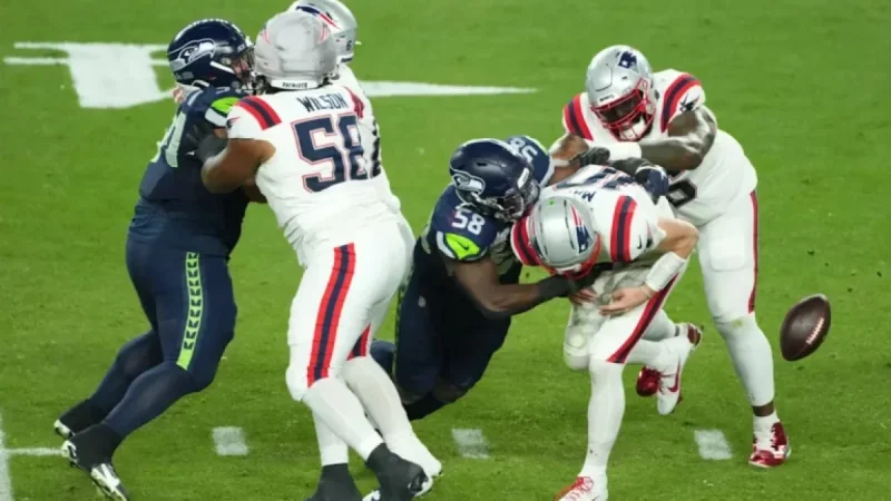 Derick Hall Forces Key Super Bowl 60 Turnover with Strip Sack on Drake Maye