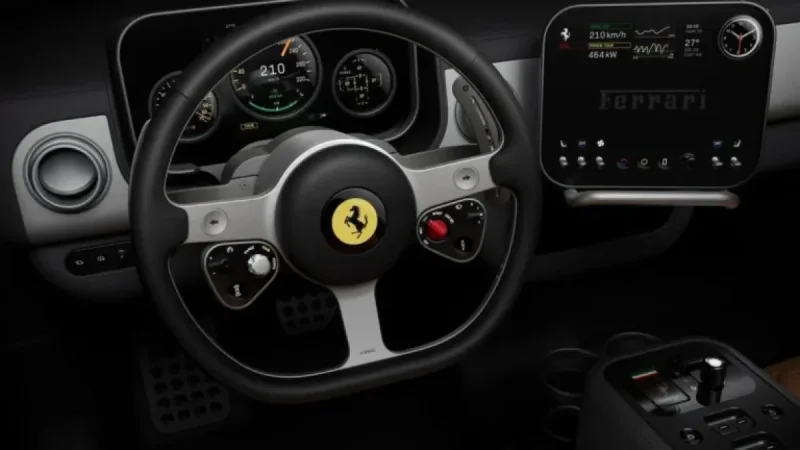 Ferrari Unveils Electric ‘Luce’: Stunning Interior Photos Revealed