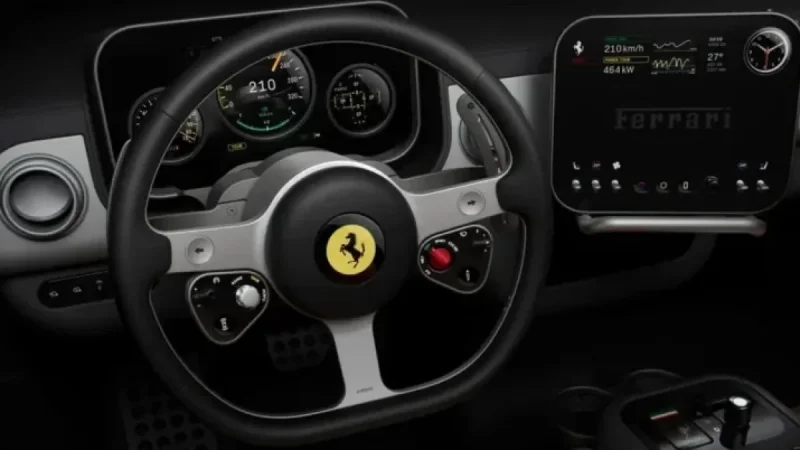 Ferrari Unveils Jony Ive-Designed EV with Glass and Aluminum Finish