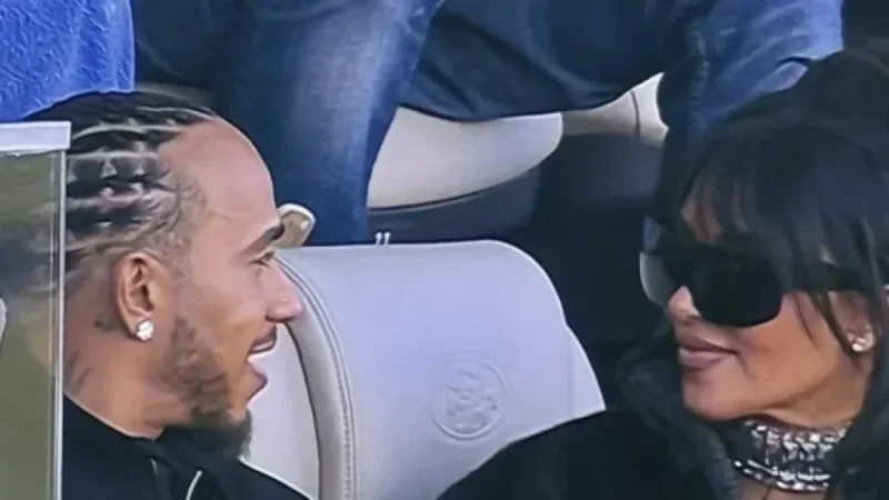 Kim Kardashian and Lewis Hamilton Announce Relationship at Super Bowl