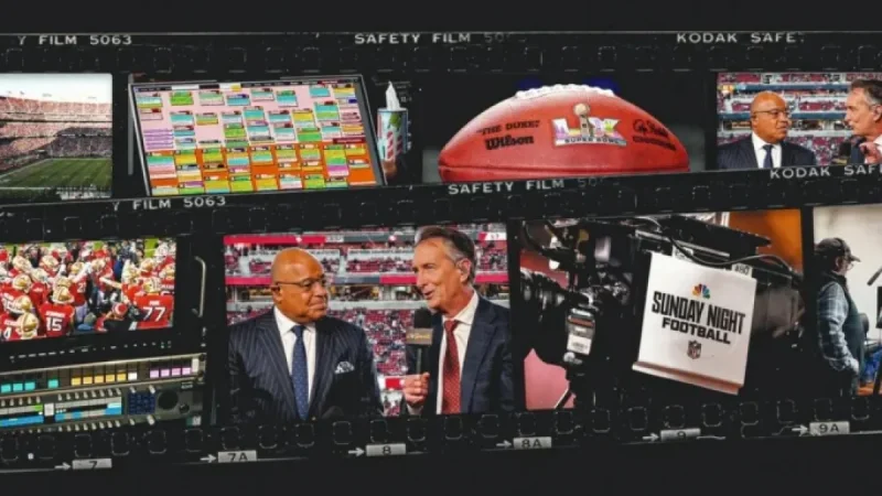 NBC’s Collinsworth, Tirico Gear Up for Super Bowl 60 Broadcast