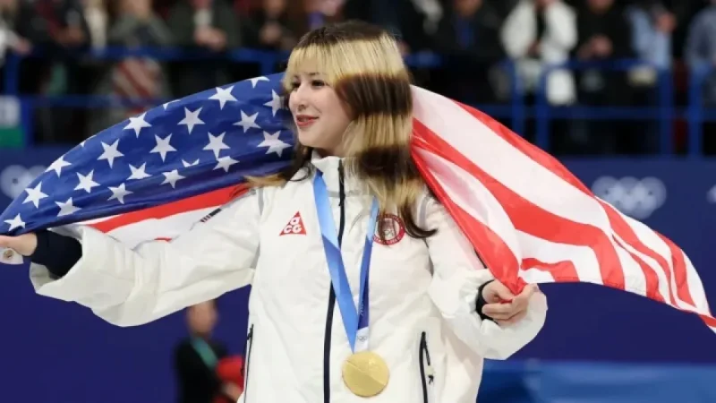 Olympic Athletes Breezy Johnson, Alysa Liu Experience Medal Breakage During Celebrations