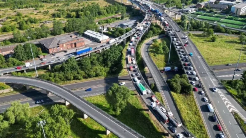 Pedestrian Hit on A19: Blue Tent Erected for Investigation