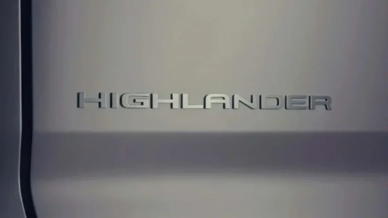 Toyota Highlander Electrifies with New Electric Model