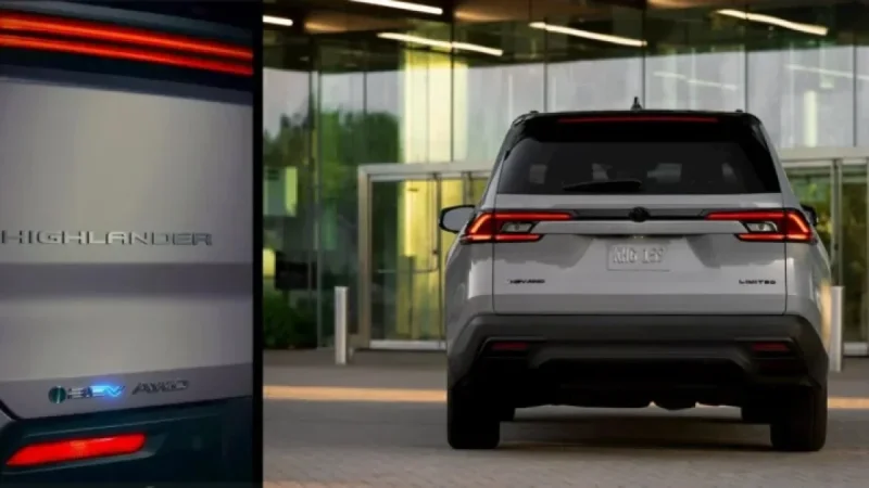 Toyota Unveils Highlander EV: First Three-Row Electric SUV