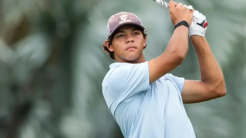 Charlie Woods, Tiger Woods’ Son, Joins Florida State Men’s Golf Team