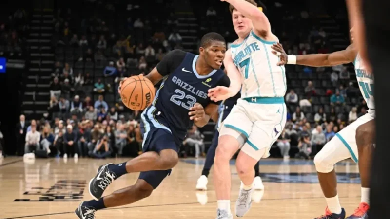 Grizzlies’ Cedric Coward Doubtful to Return Against Warriors Due to Injury