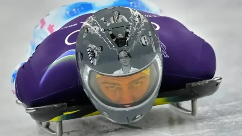 IOC Prohibits Ukrainian Athlete’s Helmet Tribute to Fallen War Heroes