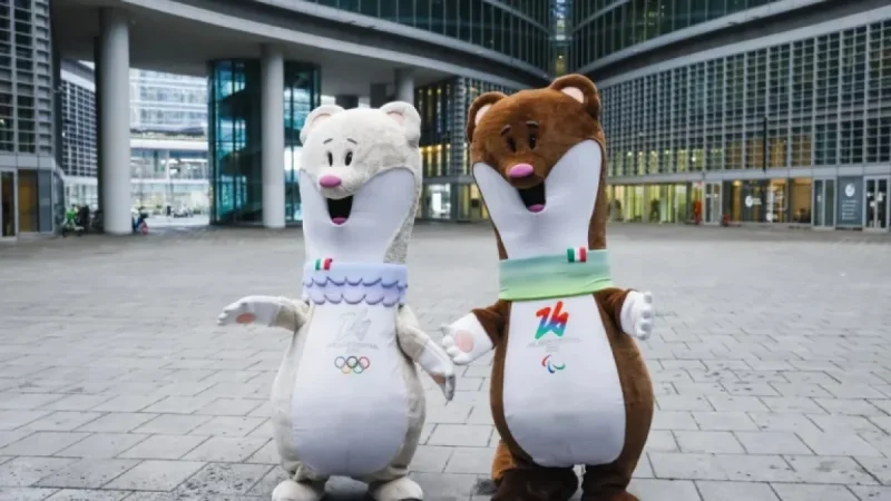 Italian Stoats Tina and Milo to Face Olympic Mascot Challenge