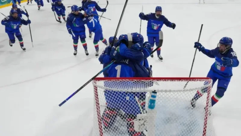 Italy’s Women’s Hockey Team Achieves Historic Victory