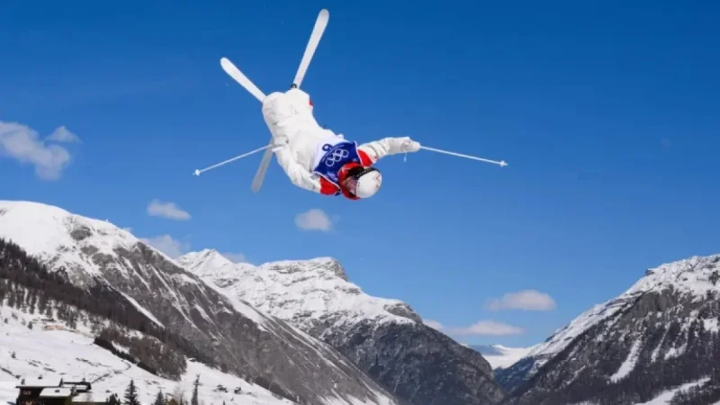 Mikaël Kingsbury Prepares for Final Olympic Moguls Competition