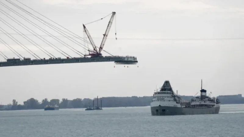 Trump Threatens to Block New Detroit-Canada Bridge Opening