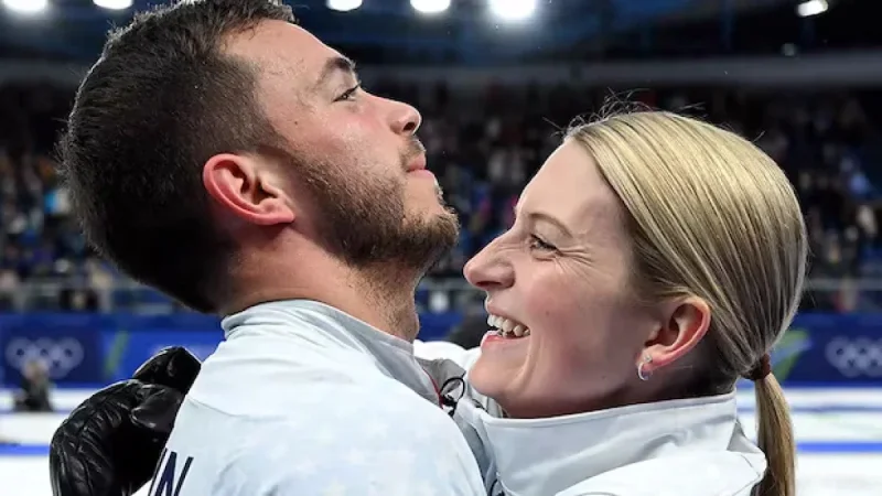 U.S. Curlers Defeat Italy in Intense Mixed Doubles Semifinal