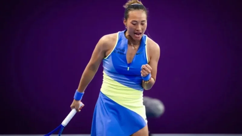 Zheng Dominates First 2026 Match with 20 Aces, Vows Strong Comeback