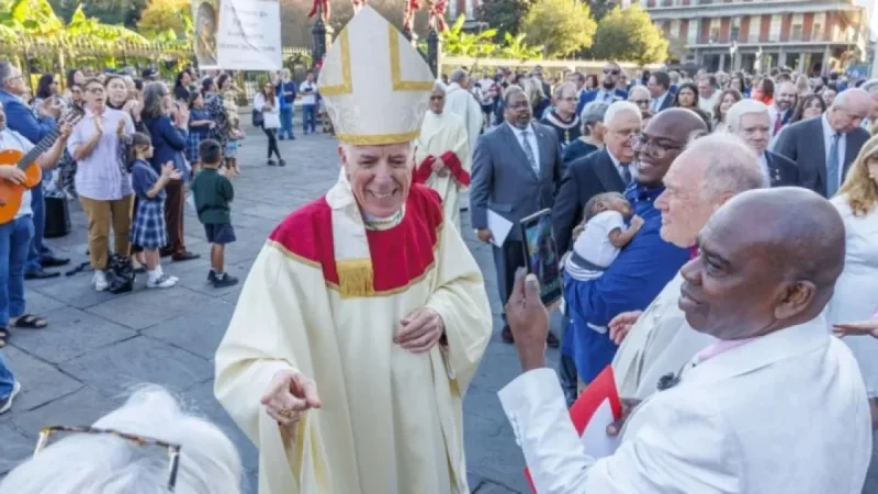 Archbishop James Checchio Leads New Orleans Catholic Church