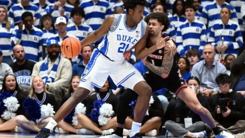 Duke’s Patrick Ngongba II Questionable for Match Against Pitt