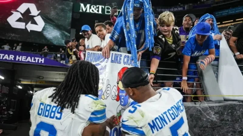 Lions RB Jahmyr Gibbs Responds to David Montgomery Trade Rumors