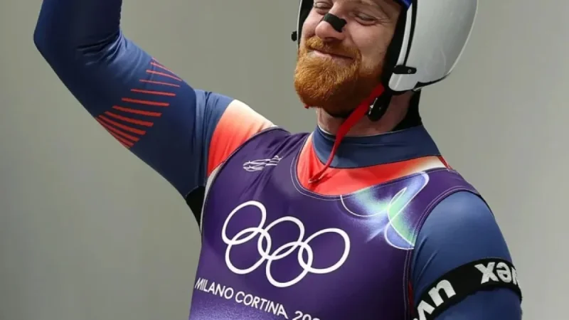 Massena Man Secures 11th Place in Olympic Luge Competition