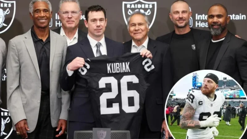 Maxx Crosby Misses Klint Kubiak’s Raiders Press Conference