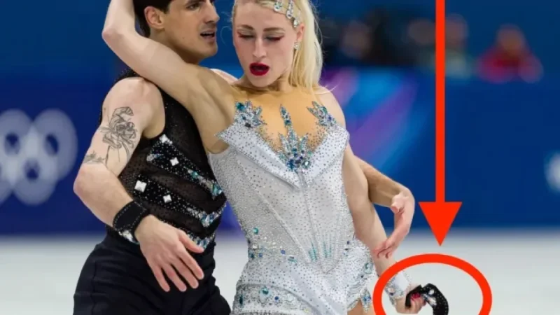 Olympic Ice Dancing: Incredible Save Prevents Costly Wardrobe Malfunction