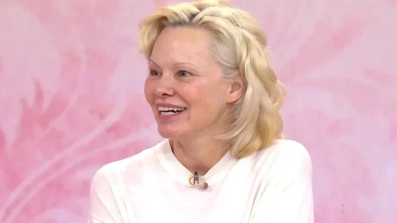 Pamela Anderson Discusses Self-Care and Daily Resets