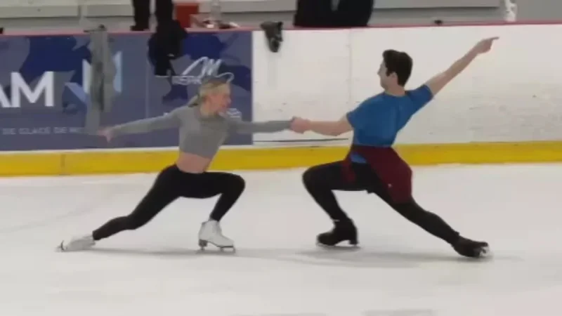 Québec Ice Dancing Duo Arrives in Milan with Enhanced Maturity