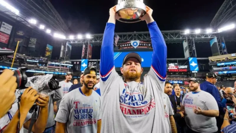 Texas Rangers Re-sign World Series Hero Jordan Montgomery for 2024 Season