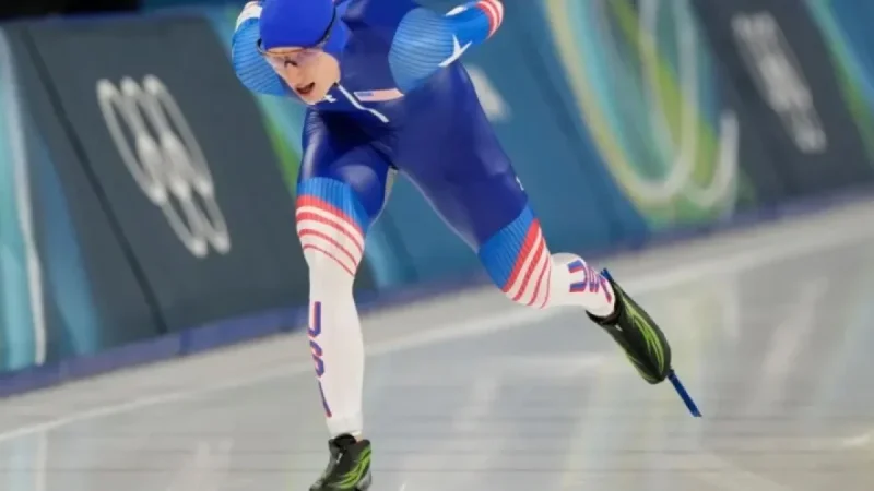 US Speedskater Jordan Stolz to Compete in 1,000m at Milan Cortina Olympics