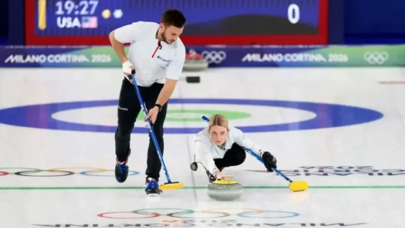 American Duo Claims Silver and Sparks Curling Revolution