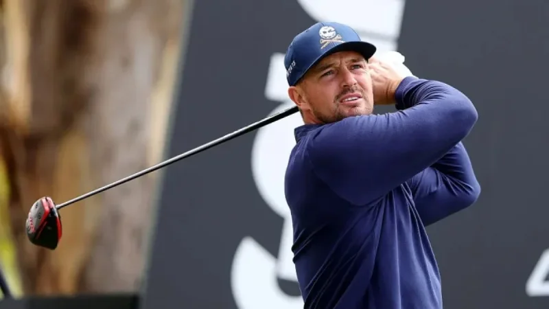 Bryson DeChambeau Tops Tee Shot at LIV Adelaide: Watch Now