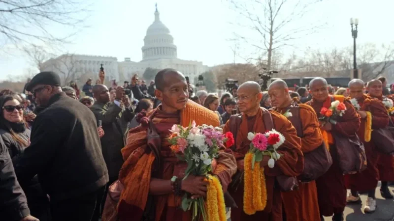 Buddhist Monks’ Peace Walk Captivates America, Concludes This Week
