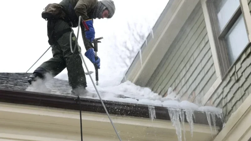 Ice Dams Cause Leaks in Massachusetts Homes, Homeowners Concerned