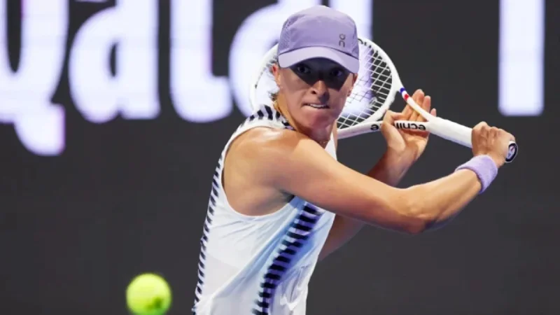 Iga Świątek vs. Maria Sakkari: Live Semifinal Battle in Doha